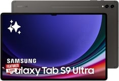 SAMSUNG GALAXY TAB S9 ULTRA 256 GB TABLET WITH WIFI (ORIGINAL RRP - £1349.00) IN BLACK. (WITH BOX) [JPTC68002] (DELIVERY ONLY)
