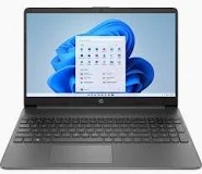 HP 15S-FQ0006NA 128GB SSD LAPTOP (ORIGINAL RRP - £319.99) IN BLACK. (UNIT ONLY). INTEL PENTIUM SILVER, 4GB RAM, [JPTC68125] (DELIVERY ONLY)