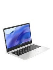 HP CHROMEBOOK 15A-NA0005NA 128GB SSD LAPTOP (ORIGINAL RRP - £349.00) IN SILVER. (WITH BOX). INTEL PENTIUM SILVER, 4GB RAM, 15.6" SCREEN [JPTC68152] (DELIVERY ONLY)