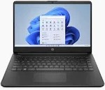HP 14S-DQ0034NA 128GB SSD LAPTOP (ORIGINAL RRP - £259.99) IN BLACK. (WITH BOX). INTEL CELERON, 4GB RAM, 14.0" SCREEN [JPTC68034] (DELIVERY ONLY)
