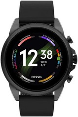 FOSSIL GEN 6 SMART WATCH (ORIGINAL RRP - £279) IN BLACK: MODEL NO DW13F2 (UNIT ONLY) [JPTC68130] (DELIVERY ONLY)