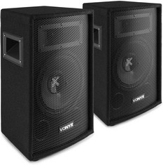 2 X SPEAKERS TO INCLUDE VONYX SL6 DISCO SPEAKER TECH ACCESSORIES (ORIGINAL RRP - £175.00). [JPTC67454] (DELIVERY ONLY)