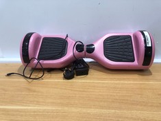 SISIGAD SELF BALANCING HOVERBOARD HOVERBOARD IN PINK. (UNIT ONLY) [JPTC67453] (DELIVERY ONLY)