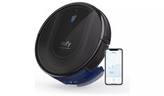 EUFY ROBOVAC G10 HYBRID 2X MORE EFFICENT HOME ACCESSORIES (ORIGINAL RRP - £169) IN BLACK. (WITH BOX) [JPTC68046] (DELIVERY ONLY)