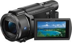 SONY FDR-AX53 CAMERA (ORIGINAL RRP - £625.00) IN BLACK. (WITH BOX) [JPTC68082] (DELIVERY ONLY)
