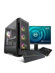 PC SPECIALIST FUSION GAMING PC 1TB SSD PC (ORIGINAL RRP - £1299.99) IN BLACK. (UNIT ONLY). AMD RYZEN 5, 16GB RAM, , RTX 4060 [JPTC68174] (DELIVERY ONLY)