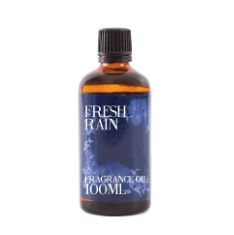 27 X MYSTIC MOMENTS | FRESH RAIN FRAGRANCE OIL - 100ML - PERFECT FOR SOAPS, CANDLES, BATH BOMBS, OIL BURNERS, DIFFUSERS AND SKIN & HAIR CARE ITEMS. (DELIVERY ONLY)