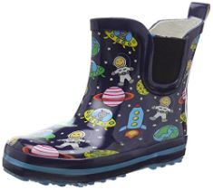 QTY OF ITEMS TO INLCUDE ASSORTED ITEMS TO INCLUDE BECK BOY'S SPACE WELLINGTON BOOTS, BLUE, 2.5 CHILD UK (19 EU), BRISTOL NOVELTY CC961 JULIET COSTUME, SMALL, APPROX AGE 3 -5 YEARS, JULIET (S). (DELIV