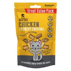 30 X ROSEWOOD CRUNCHY CHEESE CAT CUSHIONS VALUE PACK TREATS, 10 X 200G PACKS. (DELIVERY ONLY)