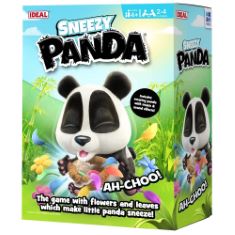 5 X IDEAL | SNEEZY PANDA: THE ACTION GAME WITH FLOWERS AND LEAVE THAT MAKE LITTLE PANDA SNEEZE!| KIDS GAMES | FOR 2-4 PLAYERS | AGES 4+. (DELIVERY ONLY)