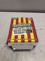 22 X SWIZZLES DRUMSTICK CHOCOLATE (10 BARS PER BOX). (DELIVERY ONLY)