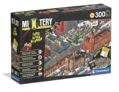 9 X CLEMENTONI 21711 MIXTERY HACKING ATTACK IN LONDON-300 PIECES-JIGSAW PUZZLE FOR KIDS AGE 8, MULTICOLOR, MEDIUM. (DELIVERY ONLY)