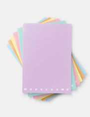 X40 PACKS OF PIGNA MONOCROMO PASTEL, A4 NOTEBOOK MONOCROMO PASTEL (ASSORTED COLOURS). (DELIVERY ONLY)