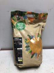 5 X ORGANIC TURMERIC POWDER 3KG BAGS. (DELIVERY ONLY)