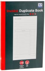 APPROX X30 ANKER INTERNATIONAL STATIONARY"1-80" INVOICE DUPLICATE BOOK, A5. (DELIVERY ONLY)