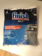 40 X FINISH SALT 1KG BAG. (DELIVERY ONLY)