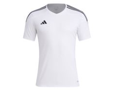 BOX OF ASSORTED CLOTHING ITEMS TO INCLUDE ADIDAS MEN'S TIRO 23 JSY T-SHIRT, WHITE/BLACK, M. (DELIVERY ONLY)