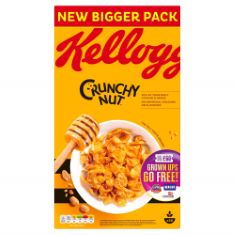 16 X KELLOGG'S CRUNCHY NUT ORIGINAL CEREAL, 840G. (DELIVERY ONLY)