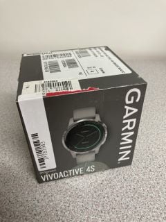 GARMIN VIVOACTIVE 4S GPS SMARTWATCH (ORIGINAL RRP - £239) IN GRAY: MODEL NO 010-02172-02 (BOXED WITH MANUFACTURE ACCESSORIES) [JPTB3943]