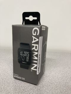 2 X ASSORTED ITEMS TO INCLUDE GARMIN SMARTWATCH APPROACH S12 GOLF WATCH. [JPTB4056, JPTB3895]