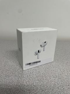 APPLE AIRPODS PRO (2ND GENERATION) EARBUDS (ORIGINAL RRP - £199) IN WHITE: MODEL NO MQD83ZM/A (BOXED WITH MANUFACTURE ACCESSORIES) [JPTB4138]