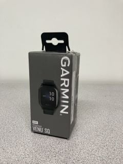 GARMIN VENU SQ MUSIC EDITION SMARTWATCH (ORIGINAL RRP - £200) IN BLACK: MODEL NO 010-02426-10 (BOXED WITH MANUFACTURE ACCESSORIES) [JPTB3874]