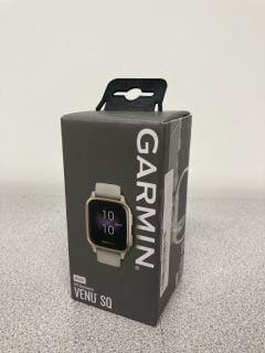 GARMIN VENU SQ MUSIC EDITION SMARTWATCH (ORIGINAL RRP - £230) IN WHITE: MODEL NO 010-02426-11 (BOXED WITH MANUFACTURE ACCESSORIES) [JPTB3915]