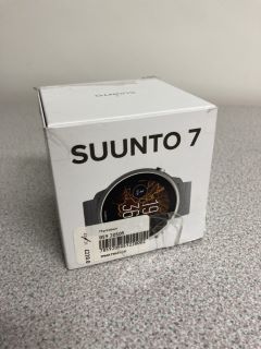 SUUNTO 7 SMARTWATCH (ORIGINAL RRP - £329) IN STONE GREY TITANIUM: MODEL NO SS050567000 (BOXED WITH MANUFACTURE ACCESSORIES) [JPTB4167]