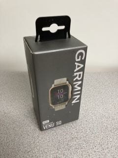 GARMIN VENU SQ MUSIC SMARTWATCH (ORIGINAL RRP - £179) IN WHITE: MODEL NO 010-02426-11 (BOXED WITH MANUFACTURE ACCESSORIES) [JPTB3908]