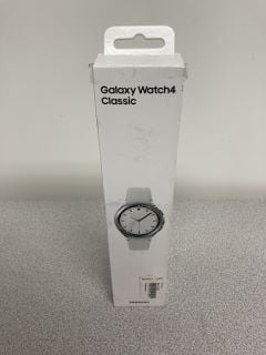 2 X ASSORTED ITEMS TO INCLUDE SAMSUNG SMARTWATCH GALAXY WATCH 4 CLASSIC. [JPTB3861, JPTB3963]