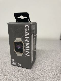 GARMIN VENU SQ MUSIC EDITION SMARTWATCH (ORIGINAL RRP - £300) IN WHITE: MODEL NO 010-02426-11 (BOXED WITH MANUFACTURE ACCESSORIES) [JPTB3900]