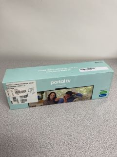 FACEBOOK PORTAL TV SMART CAMERA (ORIGINAL RRP - £149) IN BLACK: MODEL NO LW94NS (BOXED WITH MANUFACTURE ACCESSORIES) [JPTB4008]