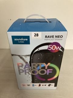 SOUNDCORE BY ANKER RAVE NEO PARTYCAST SPEAKER