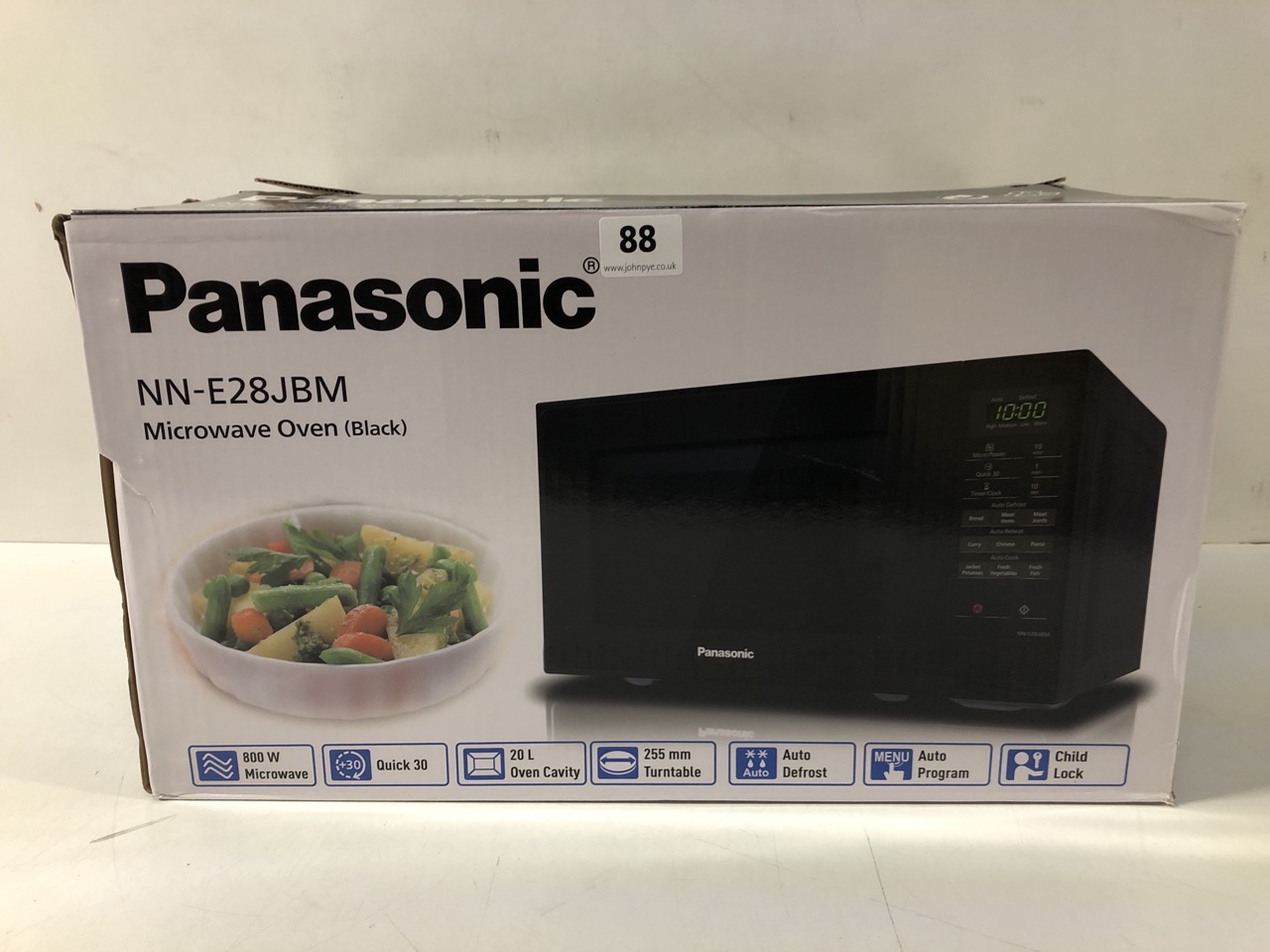 John Pye Auctions PANASONIC NNE28JBM MICROWAVE OVEN