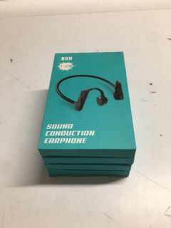 4 X K69 TWS SOUND CONDUCTION EARPHONES