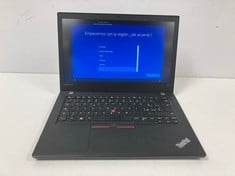 LAPTOP LENOVO THINKPAD T470 512GB SSD (ORIGINAL RRP - €240,00) IN BLACK. (WITH CHARGER. WITHOUT CASE, QWERTY KEYBOARD. DOES NOT CONTAIN Ñ (FOREIGN KEYBOARD)). I5-6300U @ 2.40GHZ, 16GB RAM, 14.0" SCRE
