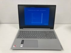 LENOVO IDEAPAD S145-15AST 512 GB LAPTOP (ORIGINAL RRP - €229.00) IN SILVER: MODEL NO 81N3 (WITH CHARGER - NO BOX, TWO THIN LINES ON SCREEN, SEE PICTURES). AMD A9-9425 RADEON R5 5 CORES COMPUTE 2C+3G