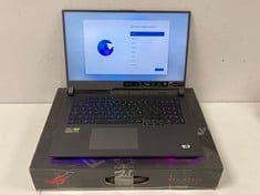 ASUS ROG STRIX GT713QR-K4048T 1TB SSD LAPTOP (ORIGINAL RRP - €1428,00) IN BLACK. (WITH BOX AND CHARGER, QWERTY KEYBOARD. CONTAINS Ñ // METAL SOUND WITH WINDOWS ASSISTANT). AMD RYZEN 9 5900HX @ 3.30GH