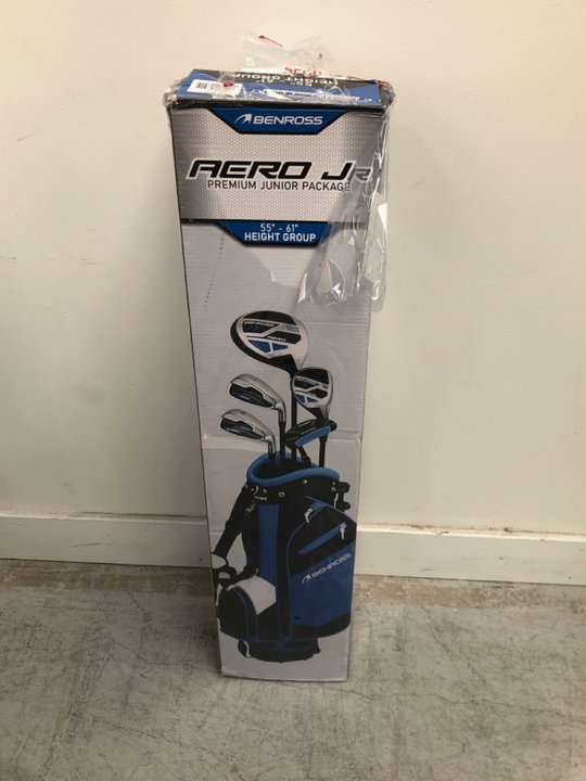 John Pye Auctions BENROSS AERO JR PREMIUM JUNIOR PACKAGE GOLF STAND