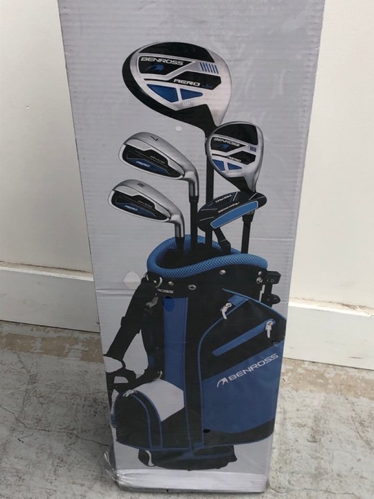 John Pye Auctions BENROSS AERO JR PREMIUM JUNIOR PACKAGE GOLF STAND