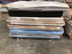 PALLET OF ASSORTED FURNITURE INCLUDING 2 MATTRESSES (MAY BE BROKEN, INCOMPLETE OR DIRTY).
