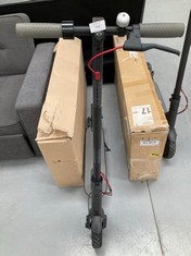 XIAOMI ELECTRIC SCOOTER BLACK COLOUR NO CHARGER .