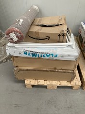 PALLET OF ASSORTED ITEMS INCLUDING PLASTIMYR BABY ITEMS (MAY BE BROKEN OR INCOMPLETE).