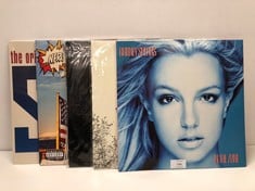 5 X VINYL VARIOUS ARTISTS INCLUDING BRITNEY SPEARS - LOCATION 23A.