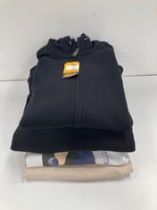 4 X SWEATSHIRTS VARIOUS BRANDS, SIZES AND MODELS INCLUDING BLACK JACKET CARHARTT SIZE M - LOCATION 45A.