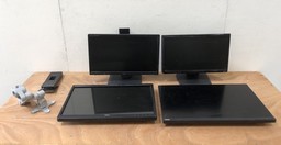 4 X MONITORS TO INCLUDE LENOVO THINK VISION 21 INCH MONITOR MODEL P27G10