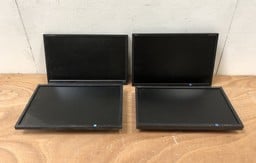 4 X MONITORS TO INCLUDE PROLITE MONITOR MODEL B228OHS 21 INCH MONITOR