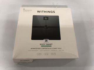 WITHINGS BODY SMART ADVANCED BODY COMPOSITION WI-FI SMART SCALES
