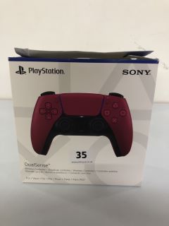 SONY PLAYSTATION 5 DUAL SENSE WIRELESS CONTROLLER - COSMIC RED