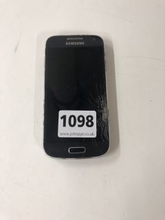 SAMSUNG SMARTPHONE (SMASHED SCREEN, UNTESTED, WITHOUT CHARGER)